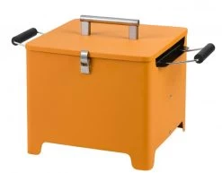 Tepro Chill And Grill Charcoal Grill Cube Orange