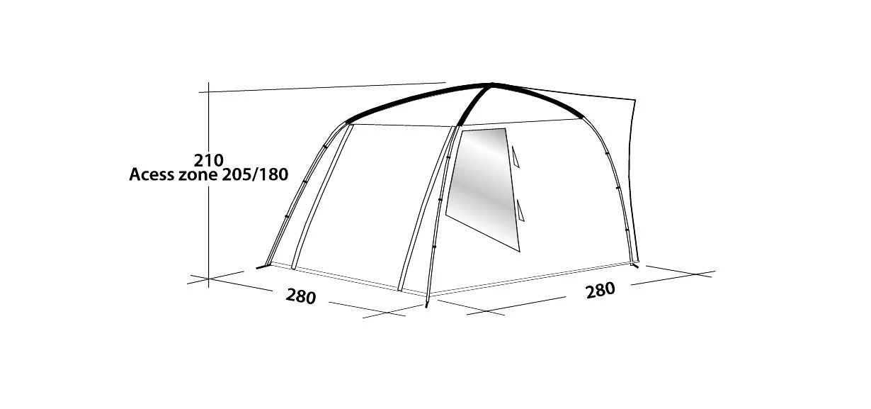 Easy Camp Fairfields Drive Away Awning (2022) 7 Easy Camp Fairfields Drive Away Awning (2022) - Image 5