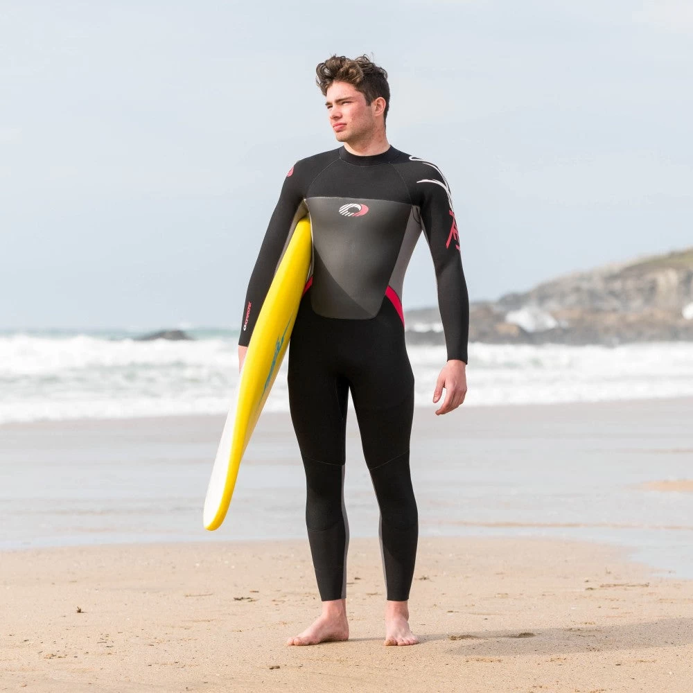 Osprey Origin Mens Full Length Wetsuit 5mm - Red 4 Osprey Origin Mens Full Length Wetsuit 5mm - Red - Image 2