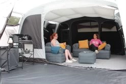 Outdoor Revolution Airedale 7.0SE Air Tent (2023) Including Footprint & Lounge Liner -Camping Promotion 7 8