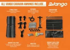 Vango Balletto Air 260 Elements ProShield 2023 -Camping Promotion Awning package infographic LOW small