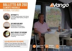Vango Balletto Air 260 Elements ProShield 2023 -Camping Promotion Balletto Air 260 EPS2 small