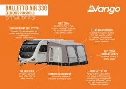 Vango Balletto Air 330 Elements ProShield Caravan Awning WIth Free Carpet 23 Vango Balletto Air 330 Elements ProShield Caravan Awning WIth Free Carpet -Camping Promotion Balletto Air 330 EPS small
