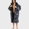 Dryrobe Advance Long Sleeve Black Camouflage - RECYCLED