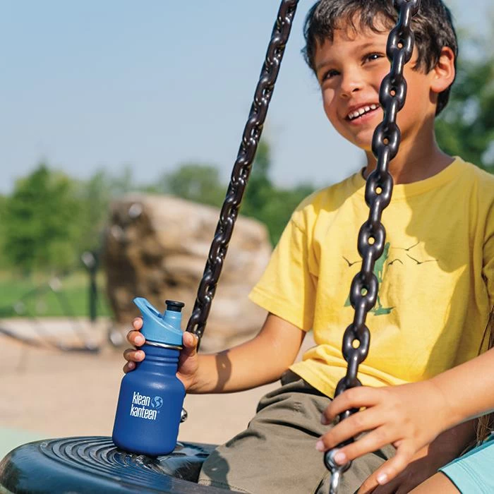 Klean Kanteen Kid Classic Sport Bottle 355ml - Grape Jelly 6 Klean Kanteen Kid Classic Sport Bottle 355ml - Grape Jelly - Image 4