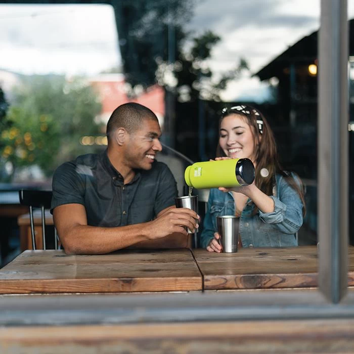 Klean Kanteen Insulated TK Wide With Café Cap 473ml - Black 3 Klean Kanteen Insulated TK Wide With Café Cap 473ml - Black - Image 2