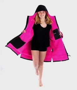 Dryrobe Advance Kids Long Sleeve BLACK PINK - RECYCLED -Camping Promotion LS Black Pink 3 2024x2024 b43bbd40 a214 49a0 8c0e 0e5aa4f963d0