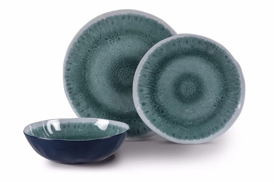 Kampa Aegean Artisan 12-Piece Melamine Set 3 Kampa Aegean Artisan 12-Piece Melamine Set