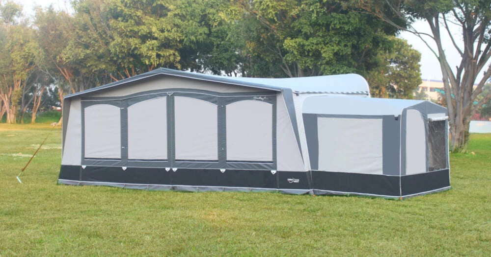 Camptec Tall Annexe With Blinds -YKK Seasonal Awning 3 Camptec Tall Annexe With Blinds -YKK Seasonal Awning