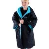 Dryrobe Advance Kids Short Sleeve BLACK BLUE
