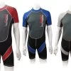 Nalu Childrens Shorty Wetsuits Red -Camping Promotion TY7152