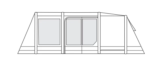 Outdoor Revolution Airedale 5.0S Air Tent 5 Outdoor Revolution Airedale 5.0S Air Tent - Image 3