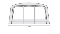 Outdoor Revolution Airedale 7SE And 9SE Front Porch Extension -Camping Promotion airedale 7se 9se front porch extension floorplan 2