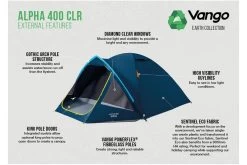 Vango Alpha 400 CLR Tent 9 Vango Alpha 400 CLR Tent -Camping Promotion alpha 400 clr 2
