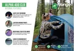 Vango Alpha 400 CLR Tent 10 Vango Alpha 400 CLR Tent -Camping Promotion alpha 400 clr 3