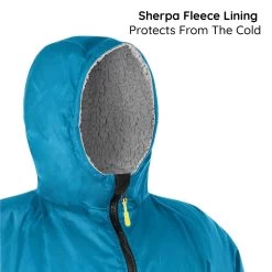 Osprey Unisex Changing Robe Teal -Camping Promotion callout 3 6 1