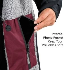 Osprey Unisex Changing Robe Maroon -Camping Promotion callout 4 6