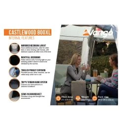 Vango Castlewood 800XL Tent Package -Camping Promotion castlewood 800xl package 3