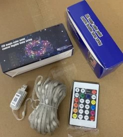 USB Powered 10M Dream Chasing Flagpole Led Light -Camping Promotion img 4752