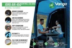 Vango Joro Air 450 Sentinel Eco Dura Package -Camping Promotion joro air 450 sentinel eco dura package 4