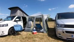 Outdoor Revolution Cayman Pursuit Air Drive-Up-To Awning -Camping Promotion pursuit 2 van shot