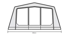 Outdoor Revolution O-zone Safari Front Porch Extension -Camping Promotion safari extension floorplans 3