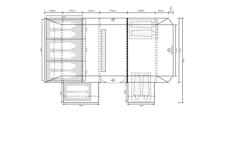 Outdoor Revolution Ozone 8.0 Safari Lodge Air Tent Package 14 Outdoor Revolution Ozone 8.0 Safari Lodge Air Tent Package - Image 12
