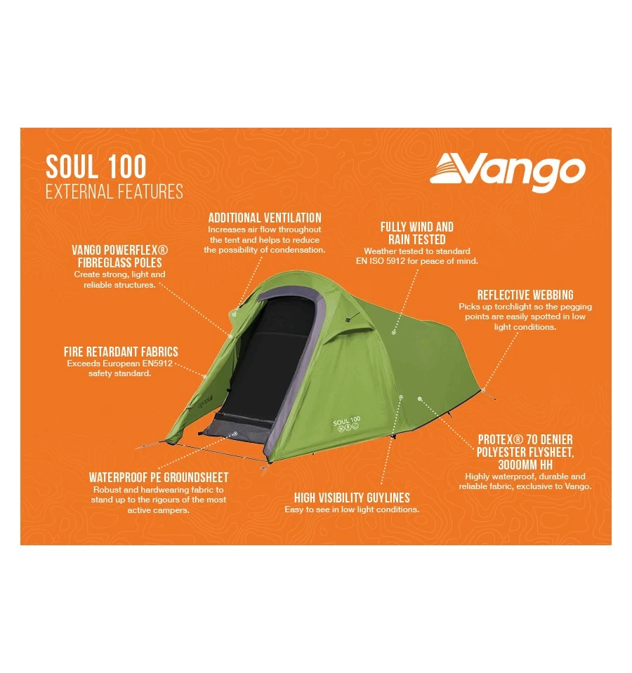 Vango Soul 100 Tent 5 Vango Soul 100 Tent - Image 3