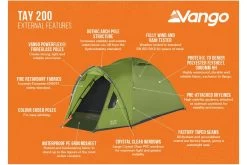 Vango Tay 200 Tent -Camping Promotion tay 200 7