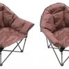 2 X Vango Titan 2 Oversized Chairs (Brick Dusk)