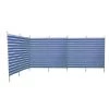 Blue Diamond Traditional 5 Pole Navy Stripe Windbreak -Camping Promotion wb720 blue bindbreak