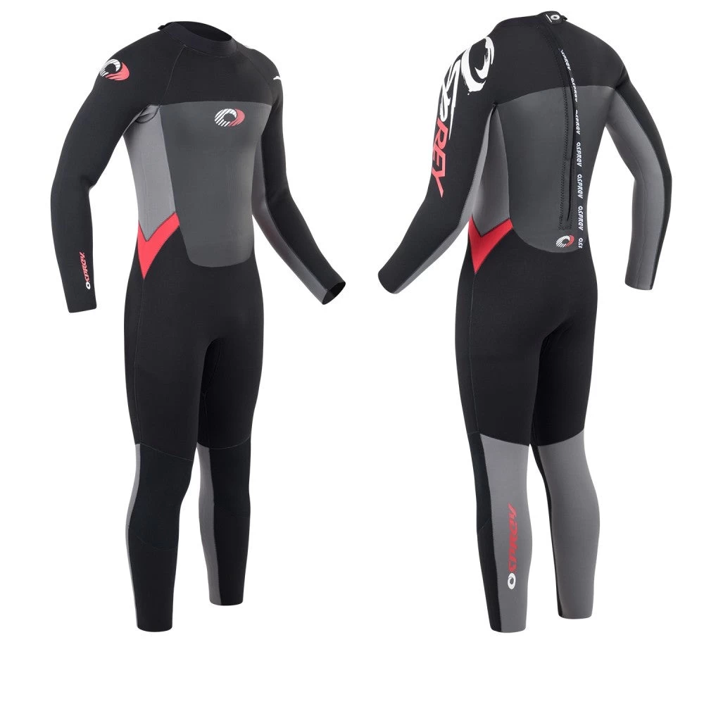 Osprey Origin Mens Full Length Wetsuit 5mm - Red 7 Osprey Origin Mens Full Length Wetsuit 5mm - Red - Image 5