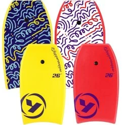 Yello 26" Slick Whippersnapper Bodyboard -Camping Promotion yello whippersnapper kids bodyboard 26